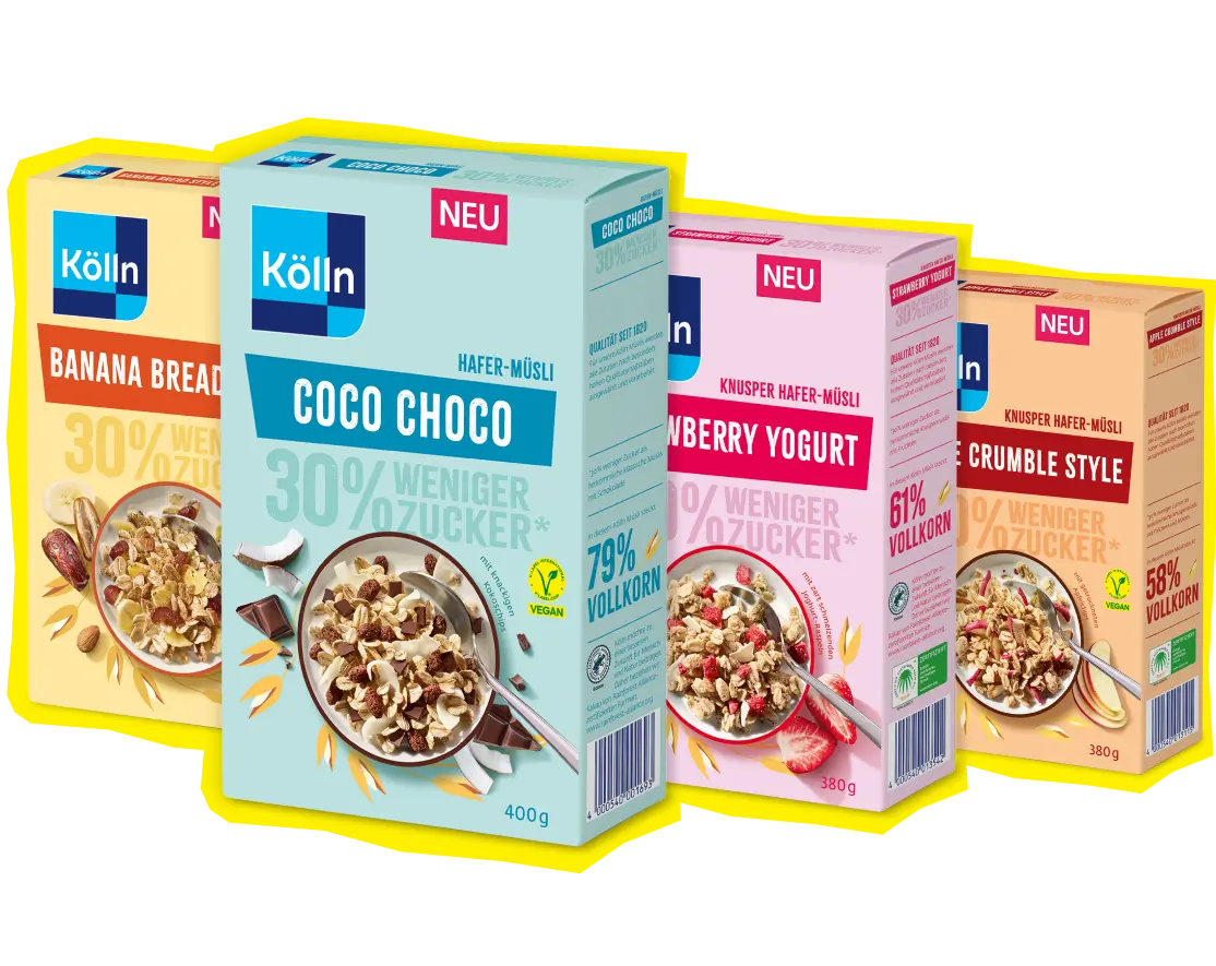 Voll tasty - mit 30% weniger Zucker
