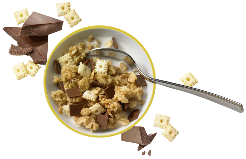 Schoko und Keks trifft Hafer-Müsli: Knuspriger Genuss zum Frühstück & Naschen
