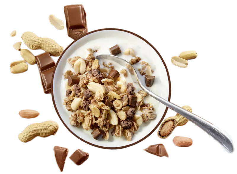 Das Müsli, das auch Nachtisch kann!