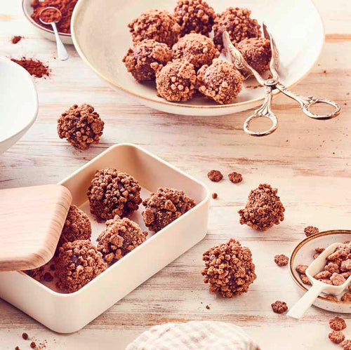 Schoko-Erdnussbälle