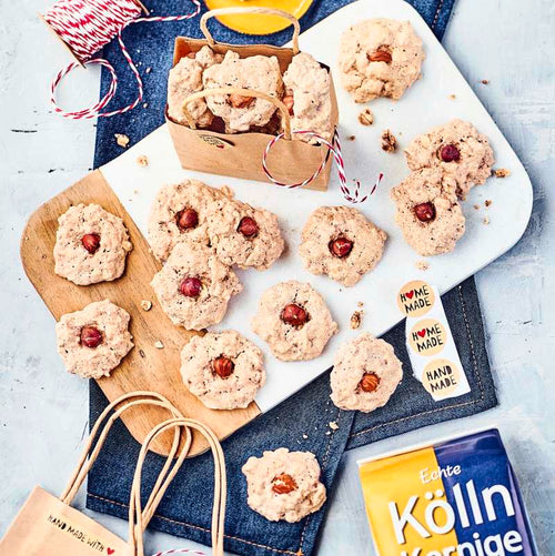 Knackige Nuss-Makronen