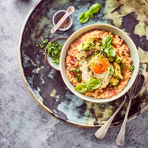 Pesto-Egg-Porridge