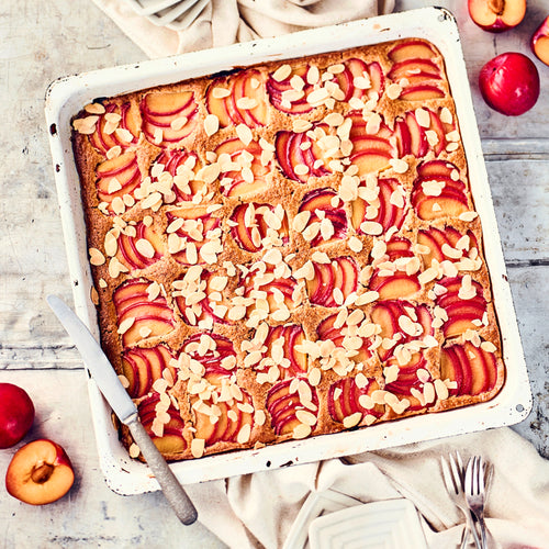 Veganer Pflaumenkuchen