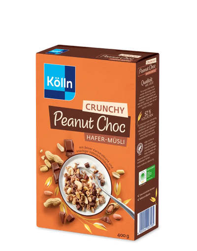 Kölln Crunchy Peanut Choc Hafer-Müsli