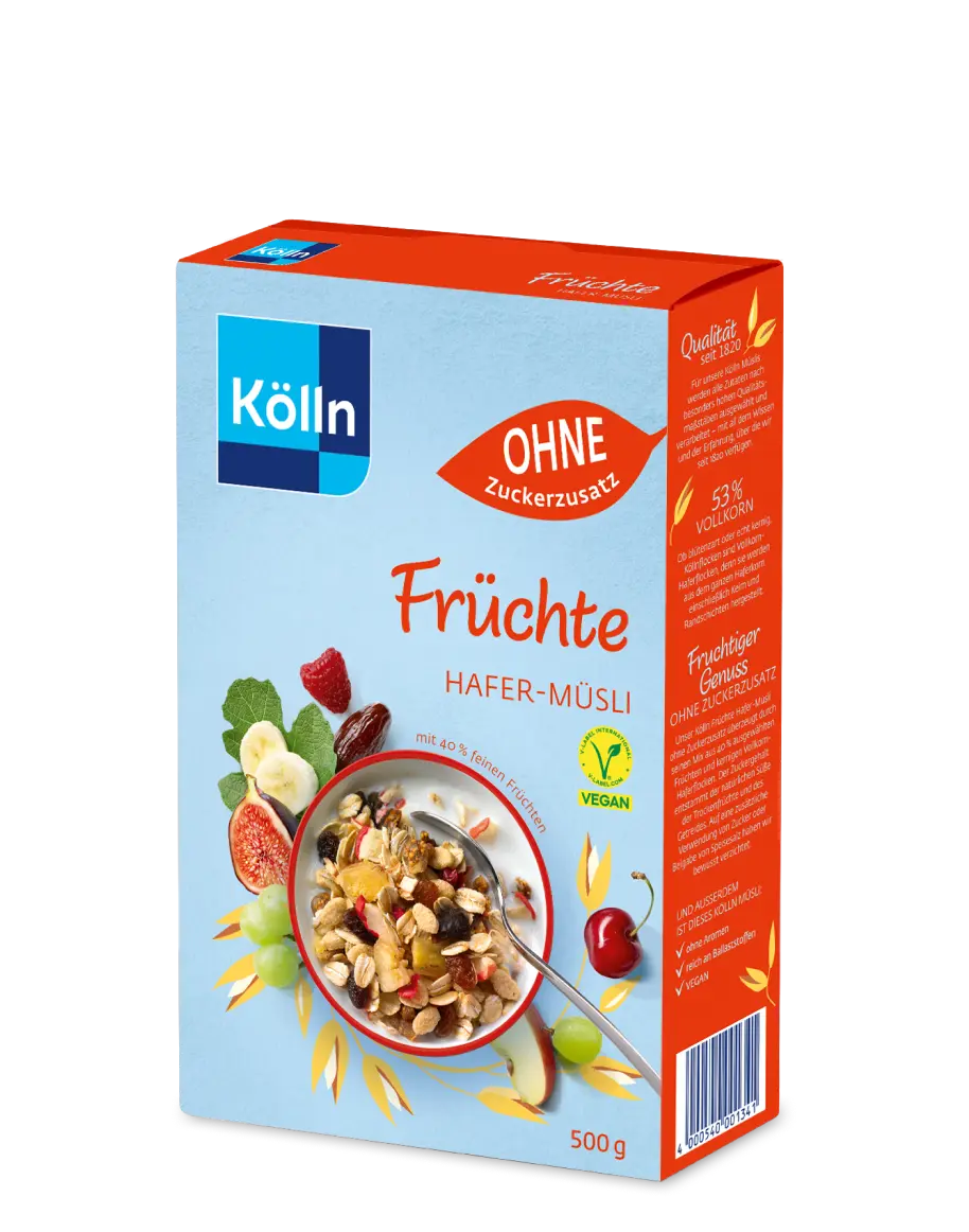 Kölln Oat Muesli Fruit – No Added Sugar