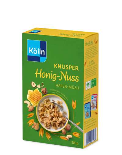 Kölln Knusper Honig-Nuss Hafer-Müsli