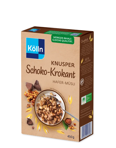 Kölln Knusper Schoko-Krokant Hafer-Müsli