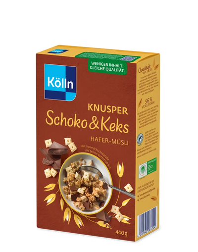 Kölln Knusper Schoko & Keks Hafer-Müsli