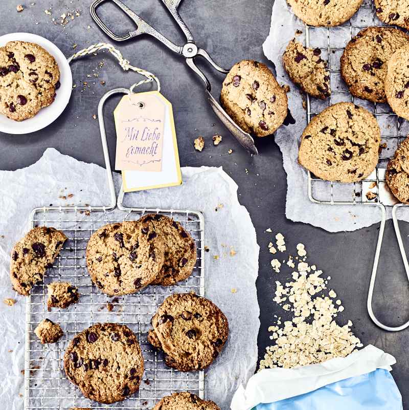 Glutenfreie Hafercookies