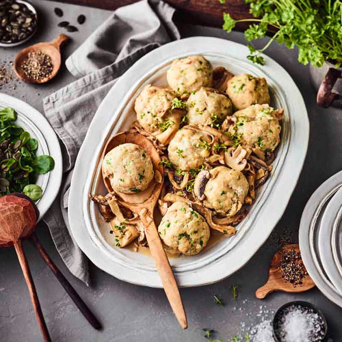 Hafer-Semmelknödel